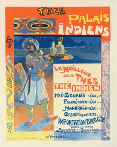 Te fra det indiske palasset, ca. 1900.