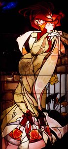 kvinneskikkelse av Georges de Feure