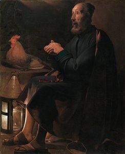 Sankt Peter angrende av Georges de La Tour