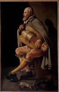 Maleri av Georges De La Tour (1593-1652) av Georges de La Tour