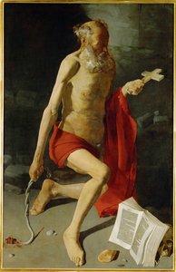 Bot av den hellige Jerome (maleri) av Georges de la Tour