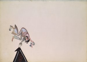 Scenografi for operetten Girofle-Giroflia av Ch. Lecocq, 1922 av Georgy Bogdanovich Yakulov