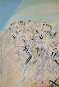 Scenografi for operetten Girofle-Giroflia av Ch. Lecocq, 1922
