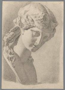Studie av et klassisk hode av Gerard Allebé