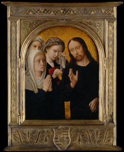 Kristus tar avskjed med sin mor, ca. 1500. av Gerard David