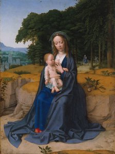 The Rest on the Flight into Egypt, ca. 1512–15 (olje på tre) av Gerard David