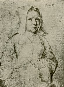Ung kvinne, sent på 1400-tallet - begynnelsen av 1500-tallet, 1908. av Gerard David