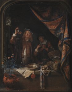 Et besøk til legen av Gerrit Dou