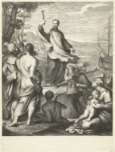 Den hellige Frans Xavier av Gérard Edelinck