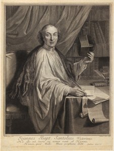 Portrett av Gerbrand van Leeuwen av Gérard Edelinck