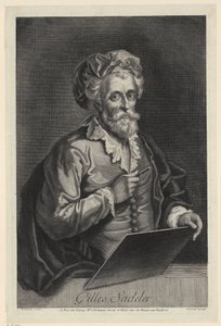 Portrett av Jacques Bénigne Bossuet av Gérard Edelinck