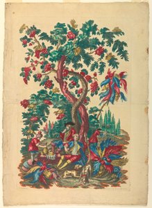 Omarbeid av jegerne av Gerard Jean Baptiste Scotin the Younger