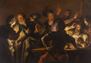 Fornektelsen av St. Peter, ca. 1620-1625