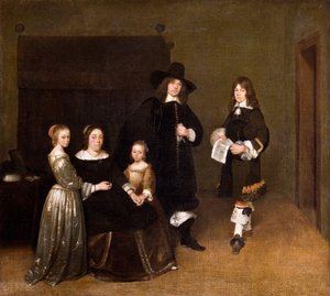Portrett av en familie, 1656