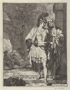 Aeneas en de Sibille van Cumae av Gerard de Lairesse