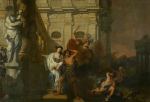 Straffen leder en trengende av Gerard de Lairesse