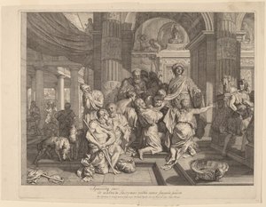 Joseph åpenbarer seg for sine brødre av Gerard de Lairesse