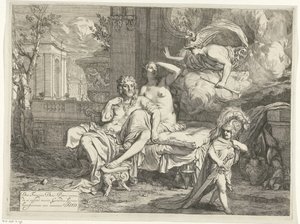 Mercury beordrer Calypso å la Odyssevs dra av Gerard de Lairesse