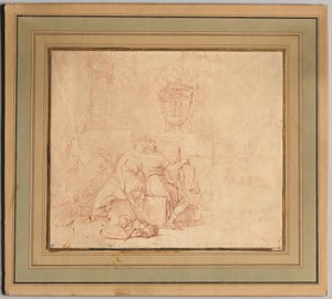 The Kiss of Peace and Justice, etter 1654. av Gerard de Lairesse