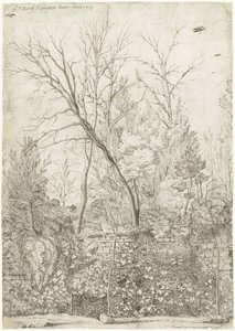 Garden of the Villa Madama, utenfor Roma