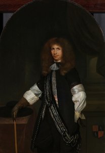 Jacob de Graeff (1642-90). I uniformen til en offiser av Gerard ter Borch (II) (signed by artist)