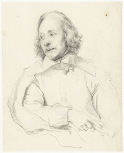 Portrett av Robert van Voerst av Gerard ter Borch (II)