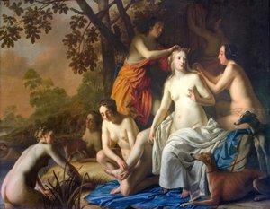 Diana med nymfene sine