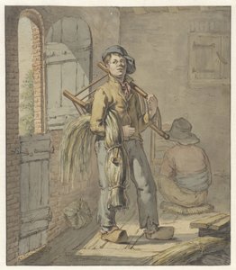 Stolesaker på jobb i bod av Gerardus Laurentius Keultjes