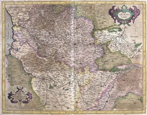 Artois, Frankrike (gravering av Gerardus Mercator