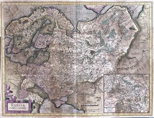 Russland (gravering