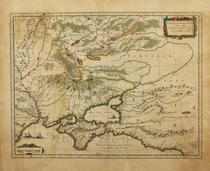 Taurica Chersonesus. Kart over Krim, 1595