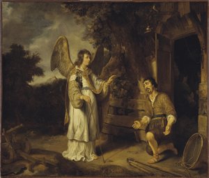 Engelen og Gideon, 1640 av Gerbrand van den Eeckhout