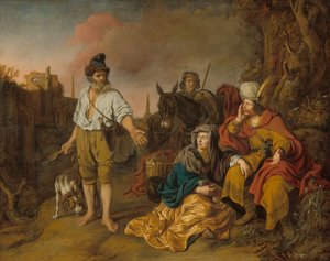 Levitten i Gibea, tidlig på 1640-tallet.