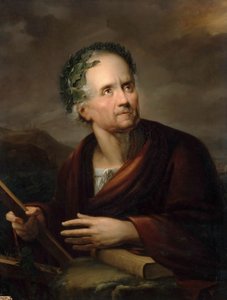 Portrett av Friedrich Gottlieb Klopstock 1724-1803 av Gerdt Hardorff