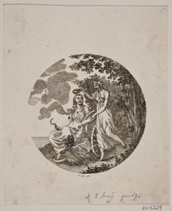 Tittelvignetten for Flora of Denmark and Holstein av Gerhard Ludvig Lahde