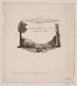Vignette for det Kongelige Danske Land Husholdningsselskab av Gerhard Ludvig Lahde