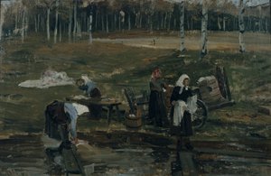 Klesvask av Gerhard Peter Frantz Vilhelm Munthe