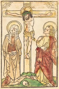 Kristus på korset av German 15th Century