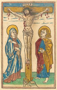 Kristus på korset av German 15th Century