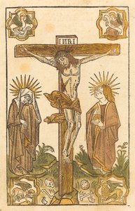 Kristus på korset av German 15th Century