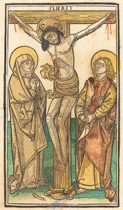 Kristus på korset av German 15th Century
