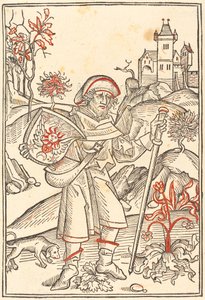 Gerson som pilegrim av German 15th Century