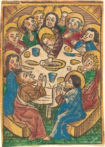 Siste måltid av German 15th Century