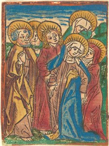 Madonna overvunnet av German 15th Century