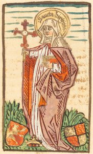 Den hellige Birgitta av German 15th Century