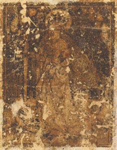 Saint Catherine [verso] av German 15th Century