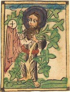 Den hellige Onuphrius av German 15th Century
