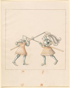 Freydal, The Book of Jousts and Tournament of Emperor Maximilian I: Combats on Foot (Jousts) (Volum III): Plate 149 av German 16th Century