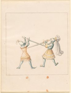 Freydal, The Book of Jousts and Tournament of Emperor Maximilian I: Combats on Foot (Jousts) (Volum III): Plate 159 av German 16th Century