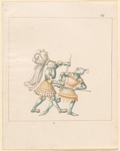 Freydal, The Book of Jousts and Tournament of Emperor Maximilian I: Combats on Foot (Jousts) (Volum III): Plate 164